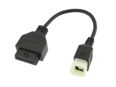 KTM 6 pin to OBD2 adapter cable