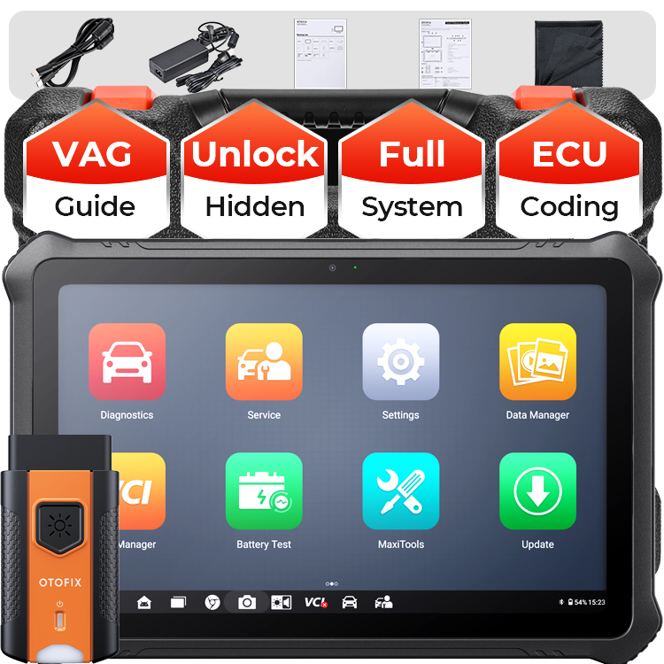 OTOFIX D1 Max Automotive Diagnostic Scan Tool, 2023 Upgraded of D1 PRO/D1 Bi-Directional Scanner, ECU Coding, 40+ Services, Full System Diagnostics, K OTOFIX D1 Max Automotive Diagnostic Scan Tool Bi-Directional
